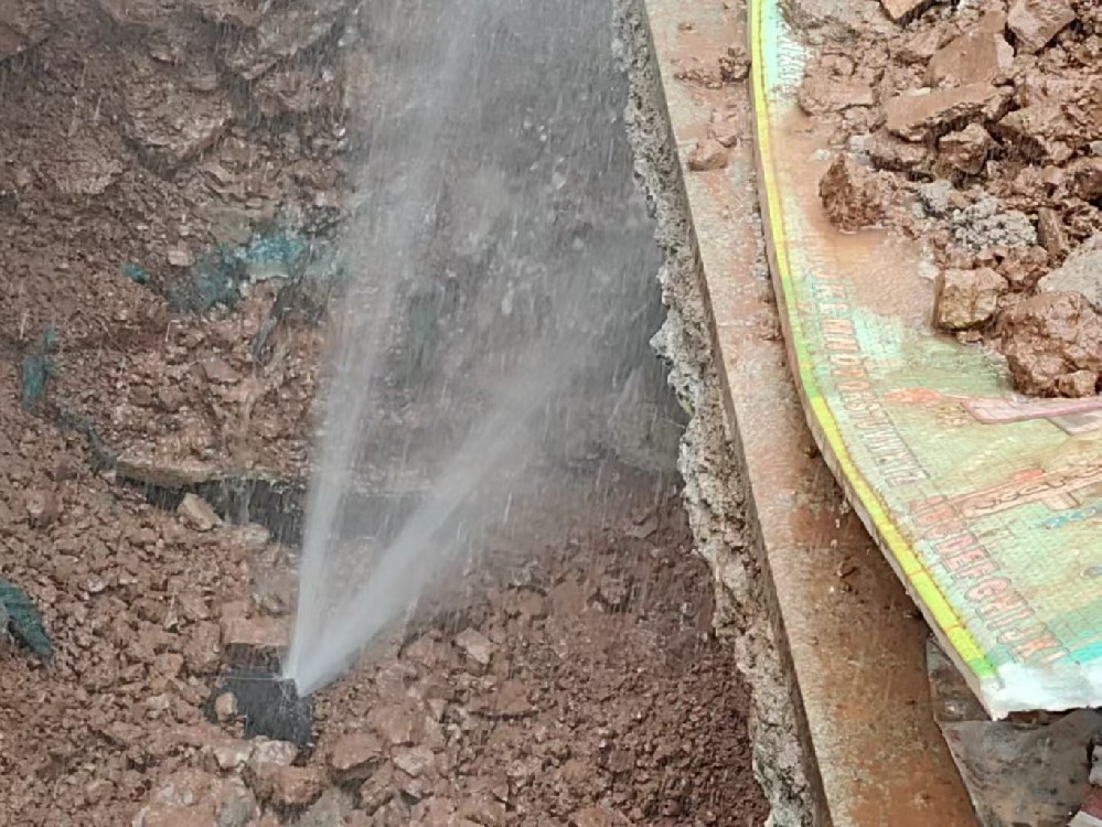 黔南地区消防水管漏水检测定点开挖